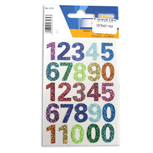ETIQUETA DECO LINE NUMEROS