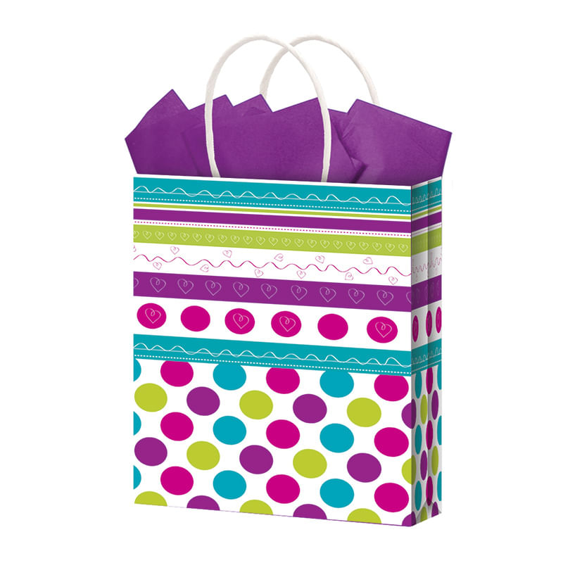 BOLSA REGALO GRANDE KRAFT BLANCO