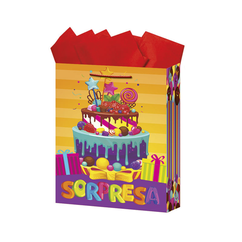 BOLSA REGALO MEDIANA FELICIDADES