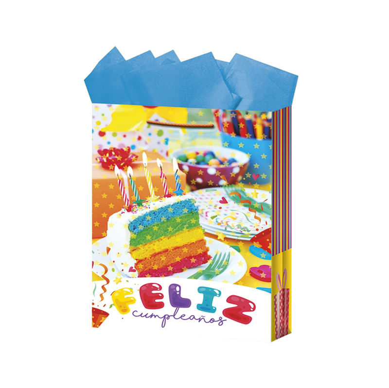 BOLSA REGALO MEDIANA FELICIDADES