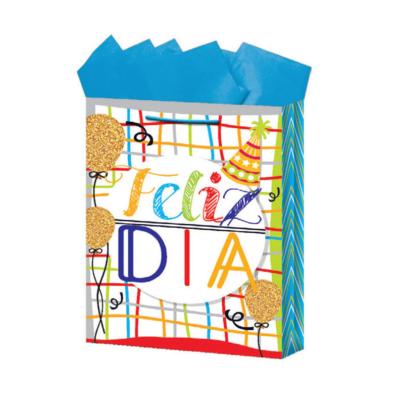BOLSA REGALO GRANDE FELICIDADES