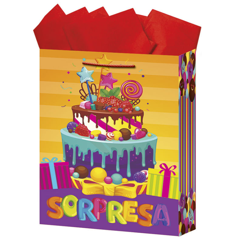 BOLSA REGALO JUMBO FELICIDADES