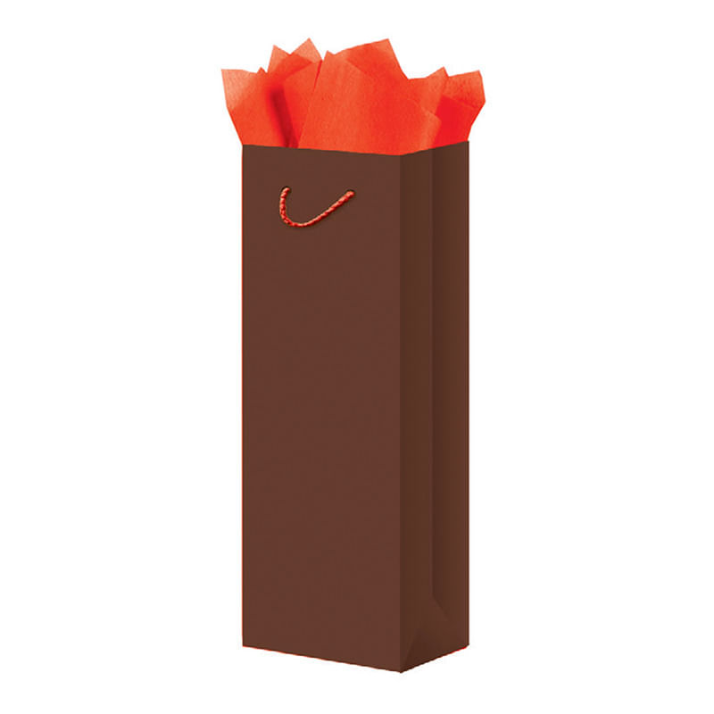 BOLSA PARA BOTELLA KRAFT COLORES