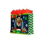 BOLSA REGALO HORIZONTAL MEDIANA SANTA Y SUS AMIGOS