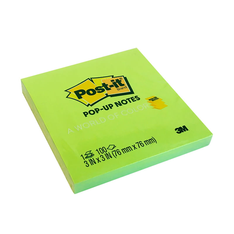 NOTAS ADHESIVAS 3x3 POP UP ULTRA C/100H