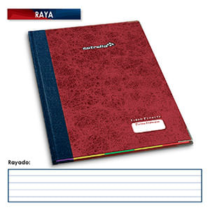 LIBRO FLORETE RAYAS 192HJS FORMA FRANCESA
