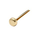 BROCHE LATONADO TIPO ALEMAN 25MM C/100PZAS
