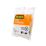 CINTA ADHESIVA TRANSP 508 18x65 MULTIUSOS