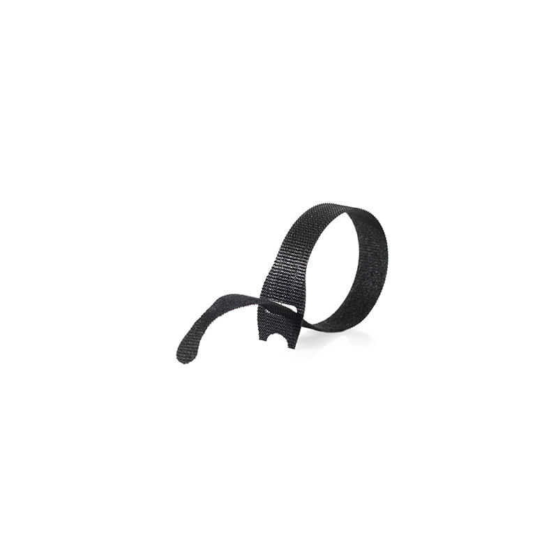 VELCRO CINTA 203X12CM NEGRA C/25PZAS