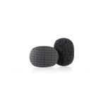 VELCRO OVALO ADHESIVO 25x19CM NEGRO C/6 PZAS