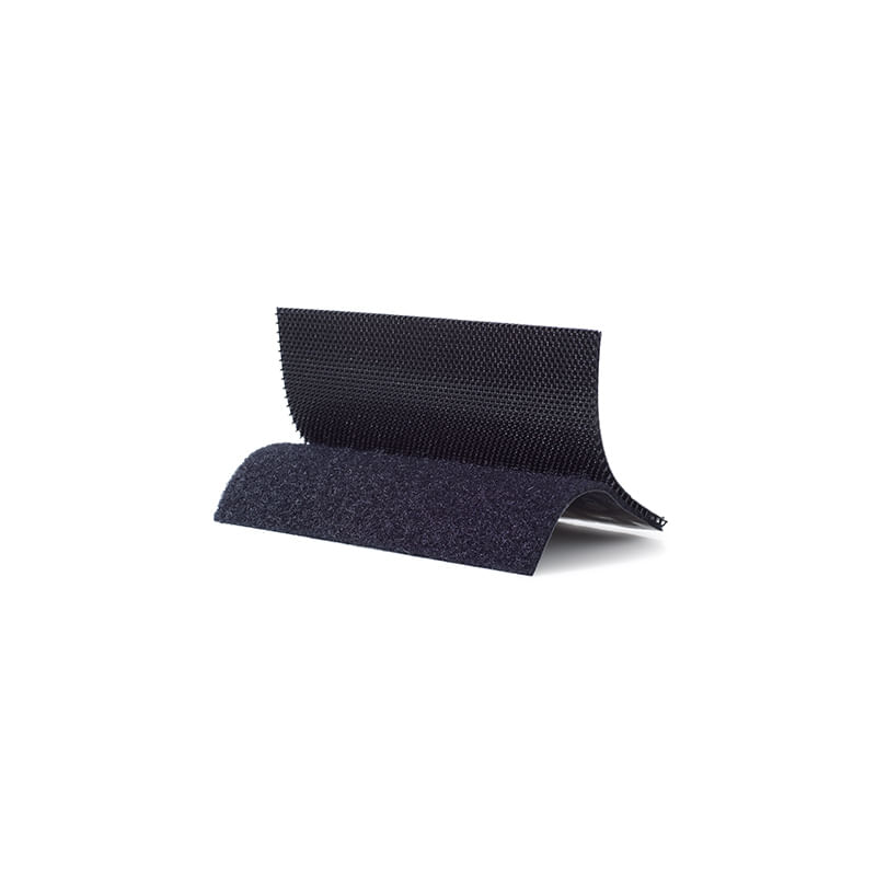 VELCRO TIRA ADHESIVA 101X5CM NEGRA C/1 PZA