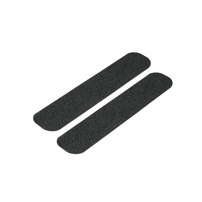 CINTA ADHESIVA ANTIDERRAPANTE NEGRA EN TIRAS 50MM X 23 CM BLISTER CON 6 PIEZAS