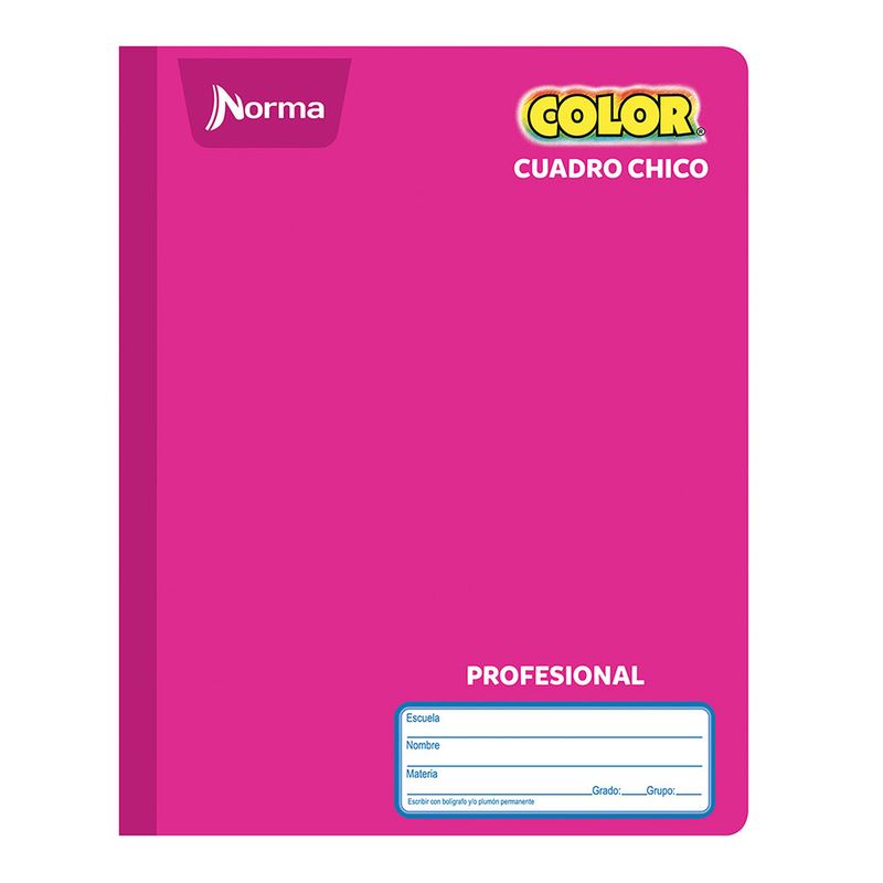 CUADERNO COSIDO PROFESIONAL 100H C-5 NORMA COLOR
