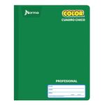 CUADERNO COSIDO PROFESIONAL 100H C-5 NORMA COLOR