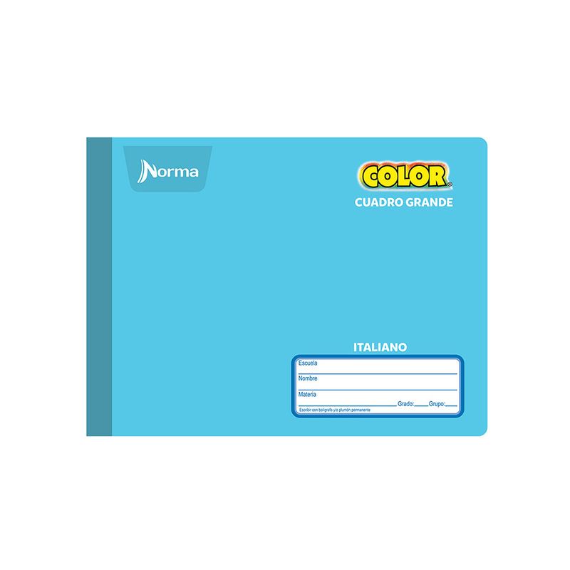 CUADERNO COSIDO ITAL 100H C-7 NORMA COLOR