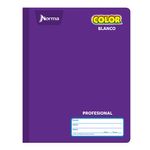 CUADERNO COSIDO PROFESIONAL 100H BLANCO NORMA COLOR