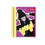 CUADERNO ESPIRAL FRANCES 100H C-5 MEGA