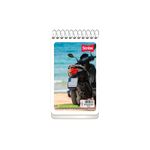 LIBRETA-ESPIRAL-BOLSILLO-40H-RAYAS-MEGA