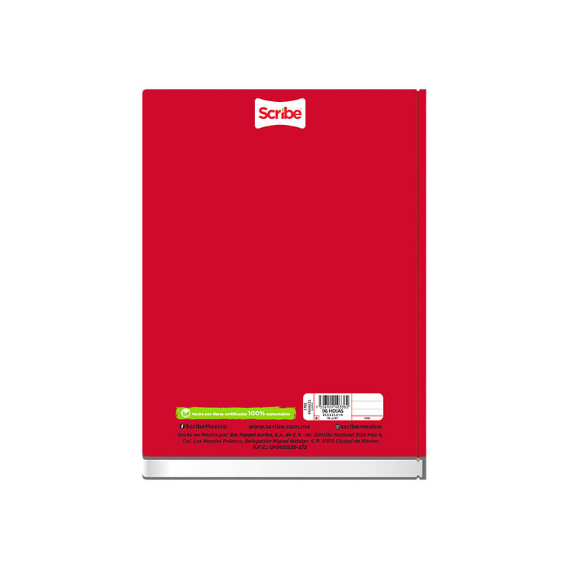 CUADERNO COSIDO FRANCES PD 96H C-7 CLASICO (2M)