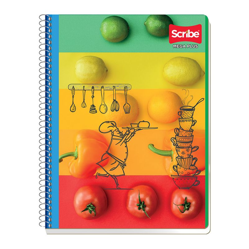 CUADERNO PROFESIONAL 100H RAYAS MEGA