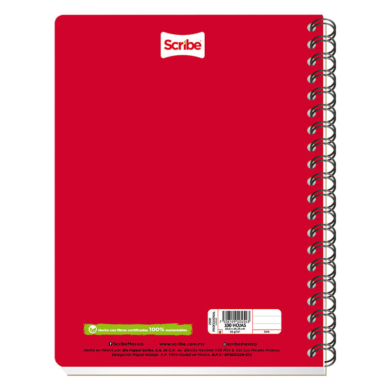CUADERNO PROFESIONAL 100H C-7 CLASICO