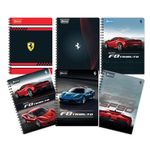 CUADERNO PROFESIONAL 100H RAYAS FERRARI