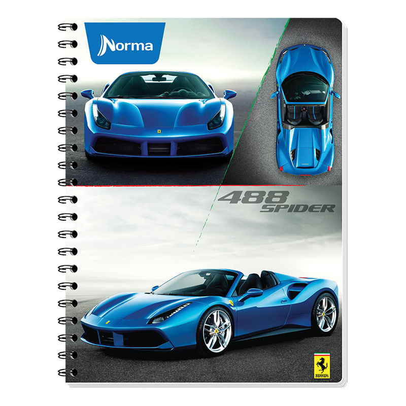 CUADERNO-PROFESIONAL-100H-RAYAS-FERRARI