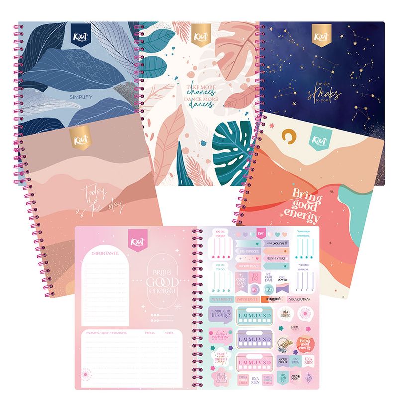 CUADERNO PROFESIONAL 100H RAYAS KIUT