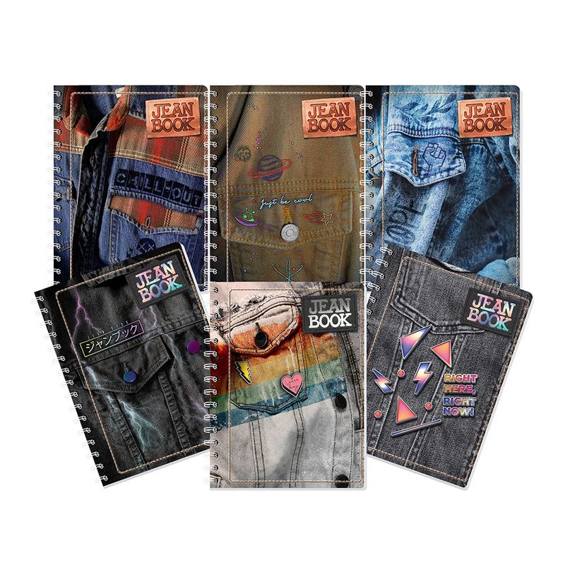 CUADERNO ESPIRAL FRANCES 100H RAYAS JB REVOLUTION