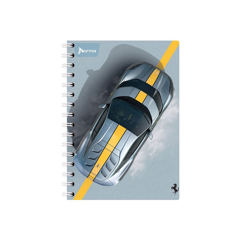 CUADERNO ESPIRAL FRANCES 100H C-7 FERRARI