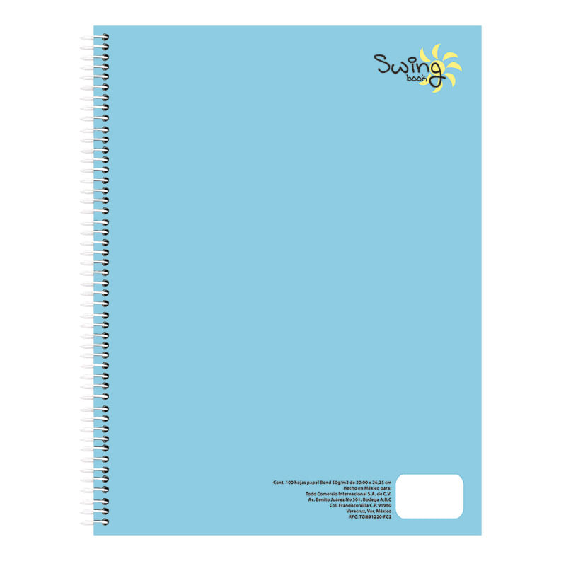 CUADERNO PROFESIONAL 100H C-5 SWING COOL