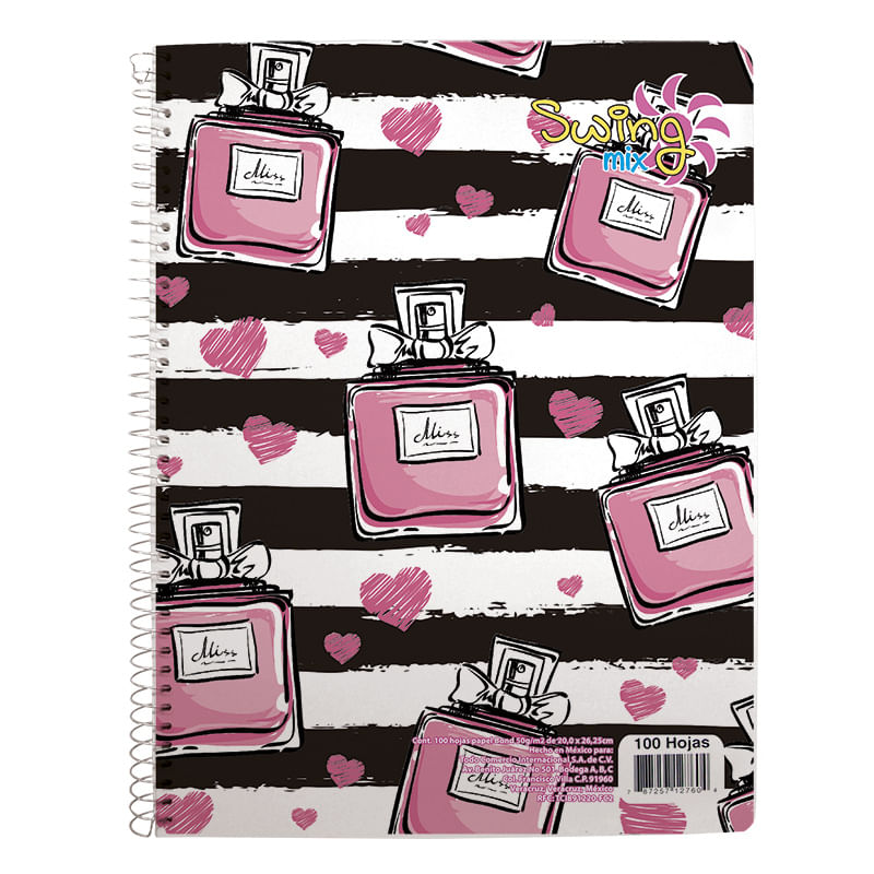 CUADERNO PROFESIONAL 100H C-5 SWING MIX