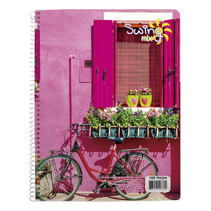 CUADERNO PROFESIONAL 100H C-7 SWING MIX
