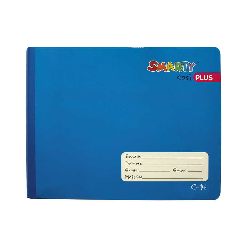 CUADERNO COSIDO ITAL 100H C-14 SMARTY COSI