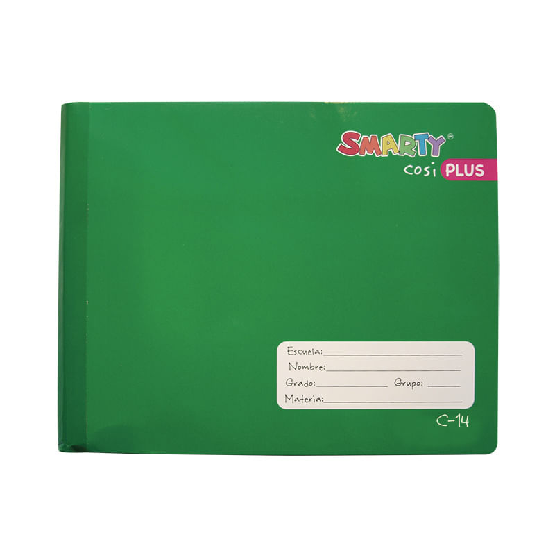 CUADERNO COSIDO ITAL 100H C-14 SMARTY COSI