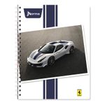 CUADERNO PROFESIONAL 120H RAYAS FERRARI DB