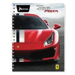 CUADERNO PROFESIONAL 120H RAYAS FERRARI DB