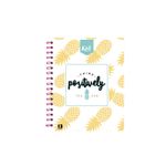 LIBRETA ESPIRAL A6 140H RAYAS KIUT DB