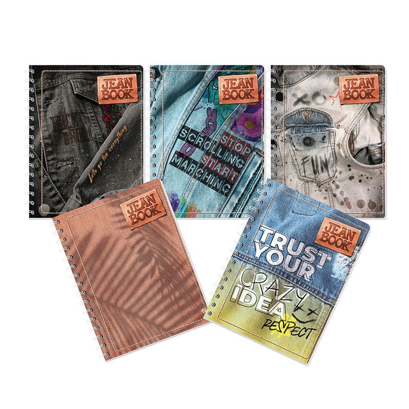 CUADERNO ESPIRAL FRANCES 100H C-5 JB REVOLUTION