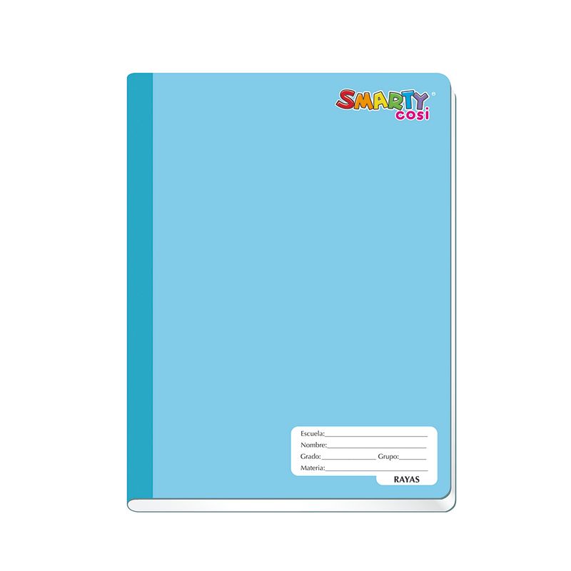 CUADERNO COSIDO COLLEGE 100H RAYAS SWING COSI
