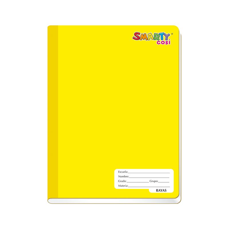 CUADERNO COSIDO COLLEGE 100H RAYAS SWING COSI