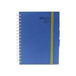 CUADERNO ESPIRAL FRANCES 150H RAYAS COLORES SURTIDOS SILKY PD