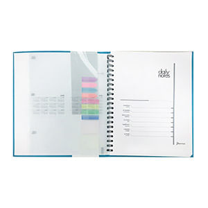 CUADERNO EJECUTIVO PROFESIONAL 100H RAYAS ESPIRAL PD DAILY NOTES