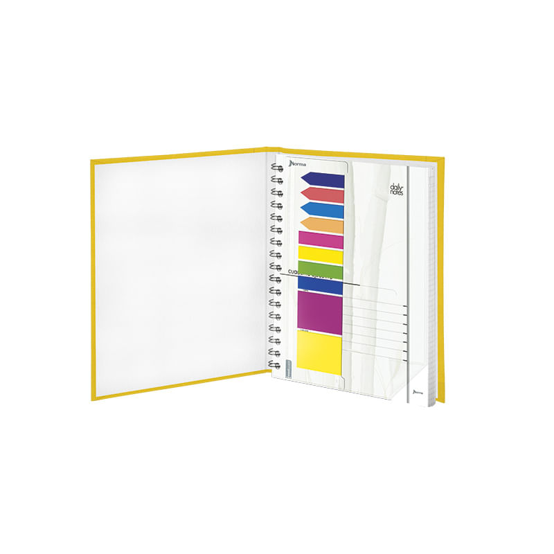 CUADERNO EJECUTIVO POCKET 72H RAYAS ESPIRAL PD DAILY NOTES