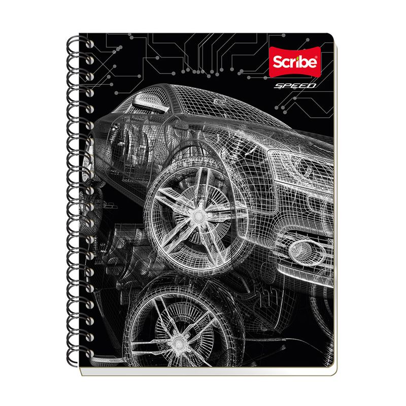 CUADERNO PROFESIONAL 90H RAYAS SPEED