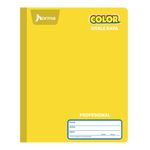 CUADERNO COSIDO PROFESIONAL 100H D/R NORMA COLOR