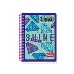 CUADERNO ESPIRAL FRANCES 100H RAYAS INCOLORS