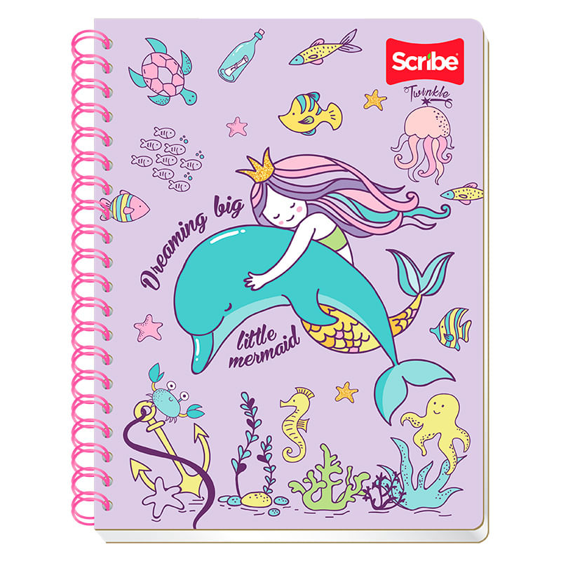 CUADERNO PROFESIONAL 100H RAYAS TWINKLE