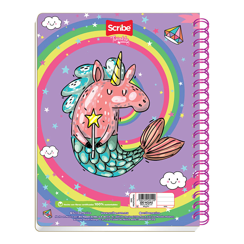 CUADERNO PROFESIONAL 100H C7 TWINKLE