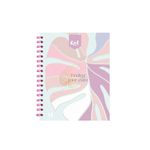 CUADERNO ESPIRAL A5 160H RAYAS KIUT DB